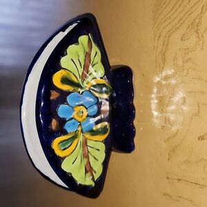 Authentic Handpainted Talavera Pottery Napkin Holder